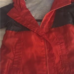 Rebels Red and Black Bomber Jacket